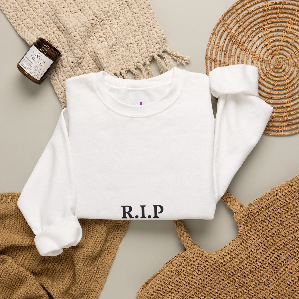 R.I.P. Twenties Sweatshirt | Nostalgic Phrase Crewneck