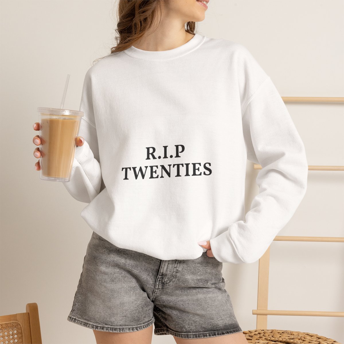 R.I.P. Twenties Sweatshirt | Nostalgic Phrase Crewneck