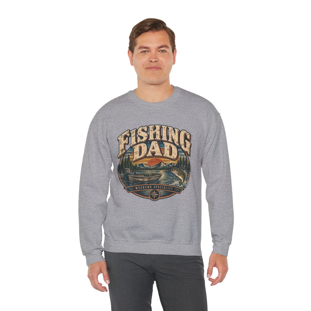 Fishing Dad T-Shirt | Vintage Fishing Shirt for Men | Retro Bass Fishing Graphic Tee | Fisherman Gift for Dad | Weekend Specialist
