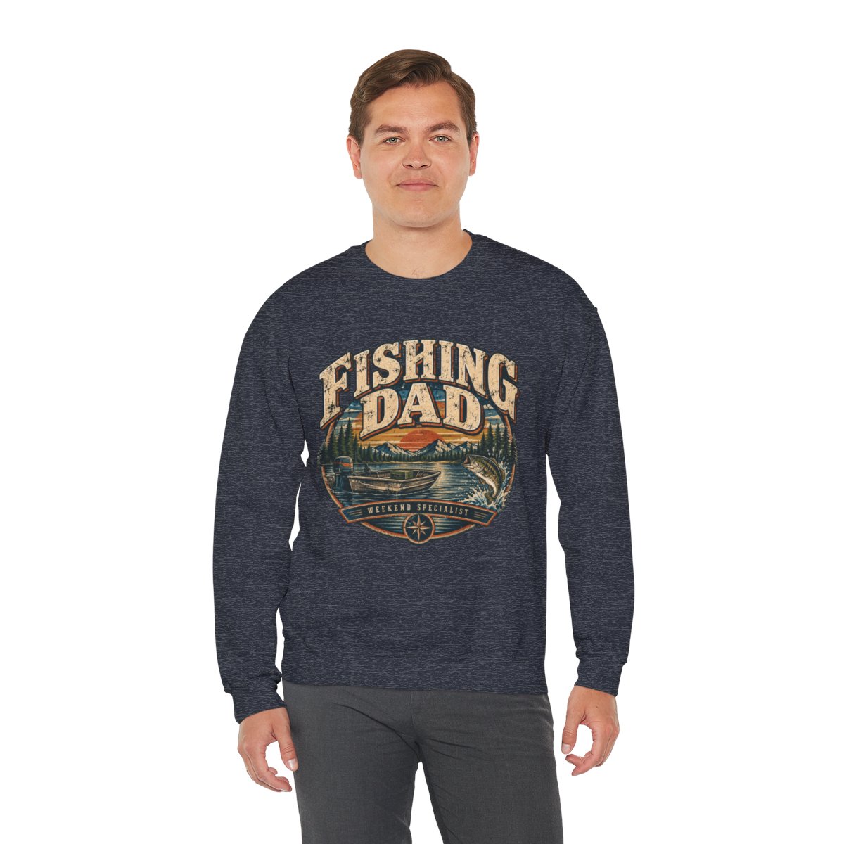 Fishing Dad T-Shirt | Vintage Fishing Shirt for Men | Retro Bass Fishing Graphic Tee | Fisherman Gift for Dad | Weekend Specialist